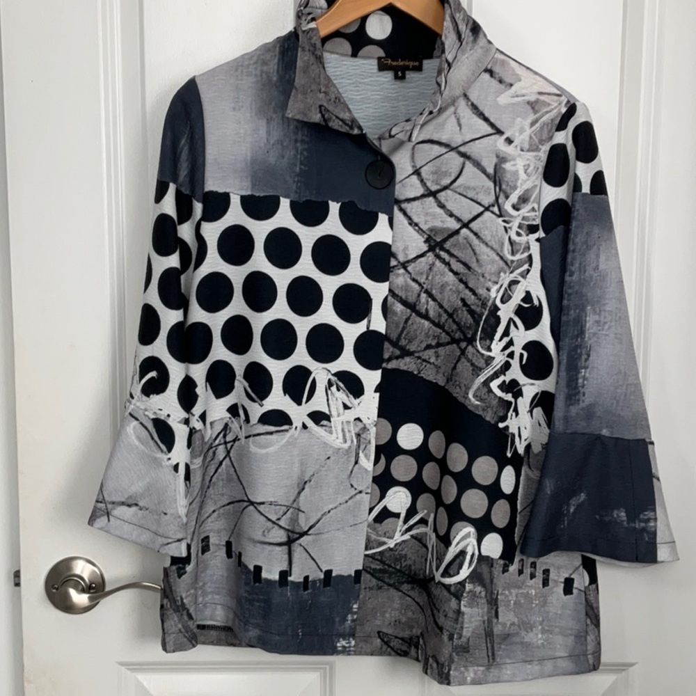 Monochrome Artistic Jacket